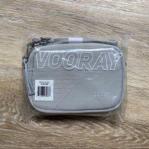 Vooray sidekick gray moto crossbody bag